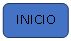 Rect�ngulo: esquinas redondeadas: INICIO